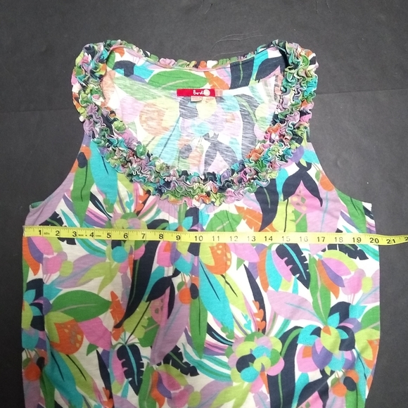 BODEN cotton knit vibrant print midi tank dress, 12 - Picture 12 of 14